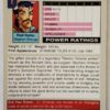 Dr. Strange Marvel Trading Card "Super Heroes" 1991 Card #44 back