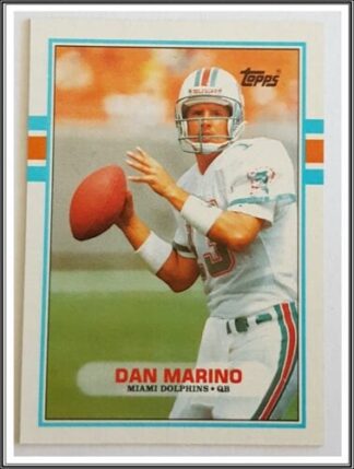 Dan Marino Topps 1989 NFL Trading Card #293 Miami Dolphins