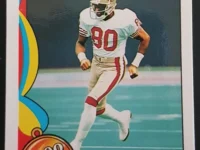 Jerry Rice Topps 1989 1000 Yard Club