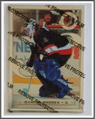 Damian Rhodes Leaf Steel 1996 NHL Trading Card #50..