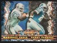 Marshall Faulk Topps Bowman's Best 1995 Card #19