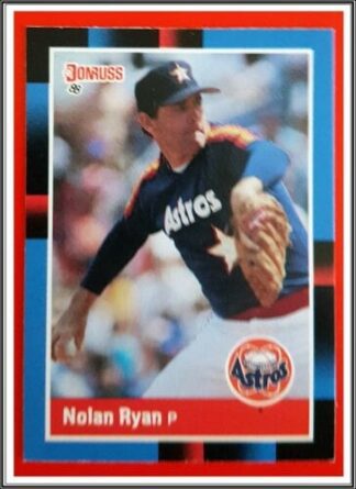 Nolan Ryan Donruss 1988 MLB Card 61 Houston Astros