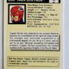 Captain Britain Marvel 1990 Impel Marketing Comic Card #40 Back