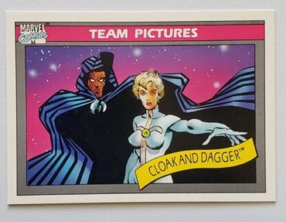 Cloak and Dagger Marvel Comic Cards 1990