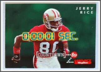 Jerry Rice Skybox Countdown 1995