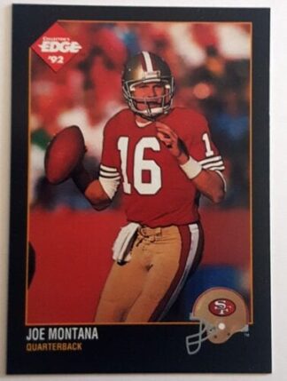 Joe Montana Collector's Edge 1992 NFL Card #250