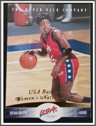 Ruthie Bolton Upper Deck 1996 USA Women's National Basketball Team Card #62