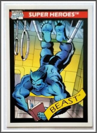 Beast Marvel Comics Card 1990