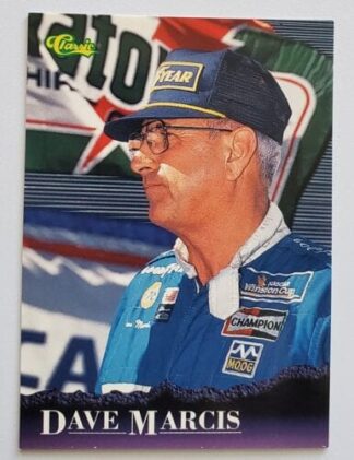 Dave Marcis Classic Marketing 1996 Winston Cup Driver Card #8