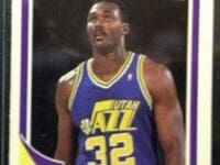 Karl Malone Fleer 1989