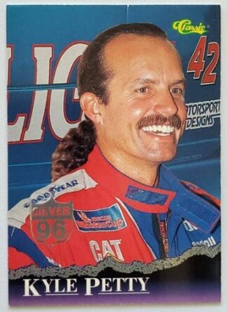Kyle Petty "Silver 96" Classic 1996 Card #13