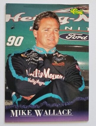 Mike Wallace Classic Marketing 1996 Winston Cup Driver Card #7