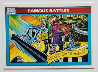 Fantastic Four -vs-Galactus Marvel Comics Cards 1990