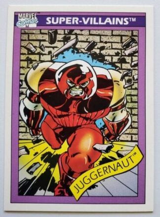 Juggernaut Marvel Comics Cards 1990