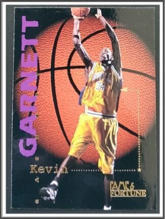 Kevin Garnett Signature Rookies 1995