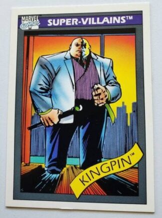 Kingpin Marvel 1990 Impel Marketing