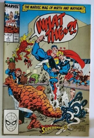 What The? Issue #2 Superbman-vs-Fantastical Four