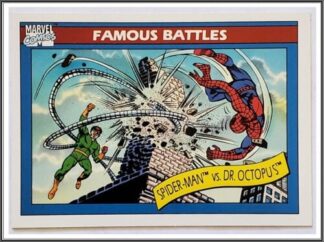 Spider-Man -vs-Dr. Octopus Marvel Comics Cards 1990