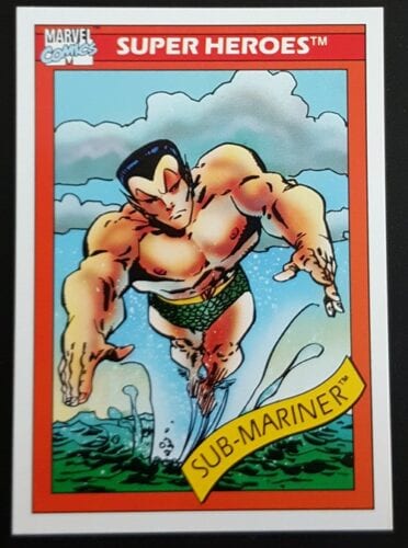 Sub-Mariner Marvel Comics Cards 1990