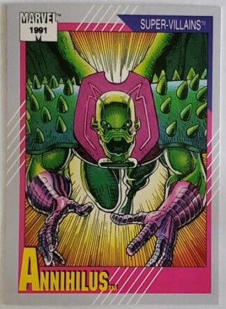 Annihilus Marvel 1991 "Super Villains" Card #72