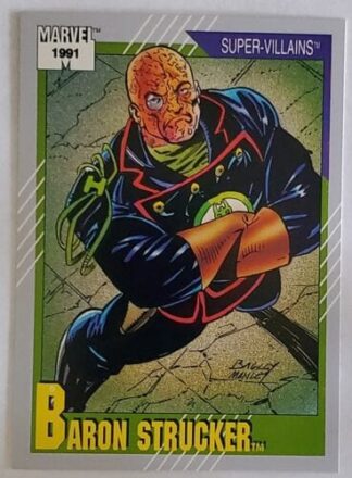 Baron Strucker Marvel 1991 "Super Villains"