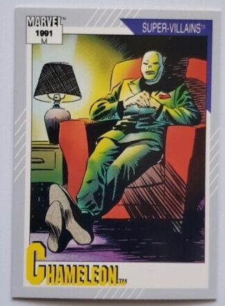 Chameleon Marvel 1991 "Super Villains" Comic