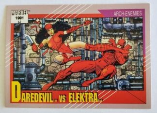 Daredevil vs Elektra Marvel 1991 "Arch-Enemies"