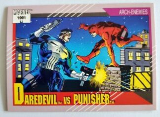 Daredevil vs Punisher Marvel 1991 "Arch-Enemies"