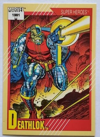 Deathlok Marvel 1991 "Super Heroes" Card #16