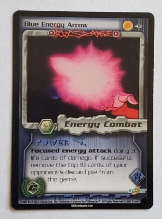 Dragonball Z Card #43 Blue Energy Arrow