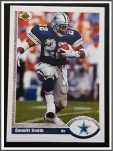 Emmitt Smith Upper Deck 1991 NFL Trading Card #172