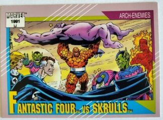 Fantastic Four vs Skrulls Marvel 1991 "Arch-Enemies"