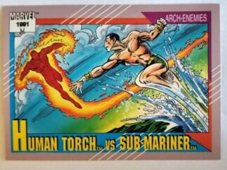 Human Torch vs Sub-Mariner Marvel 1991 "Arch-Enemies"