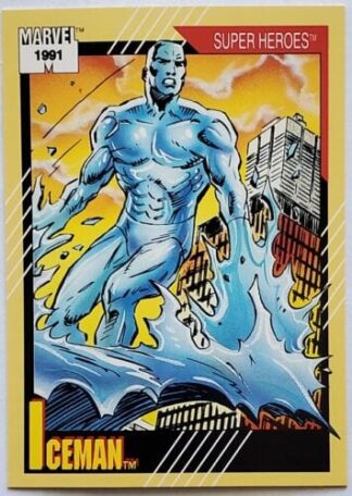 Iceman Marvel 1991 "Super Heroes"