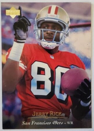 Jerry Rice Upper Deck 1995 NFL card #44