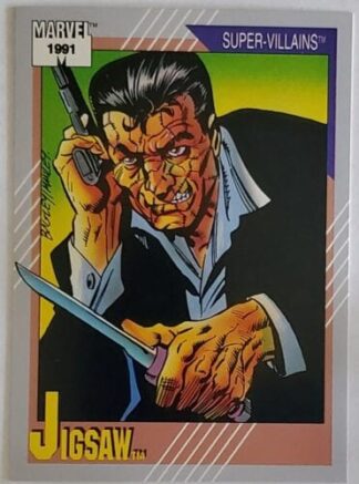 Jigsaw Marvel 1991 "Super Villains"