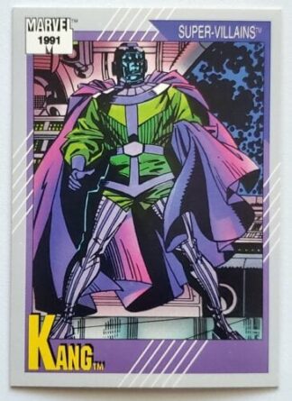 Kang Marvel 1991 "Super Villains" Card #81