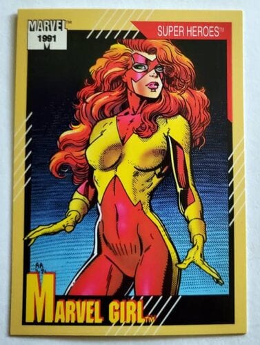 Marvel Girl Marvel 1991 "Super Heroes"