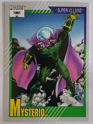Mysterio Marvel 1991 "Super Villains" Card #70