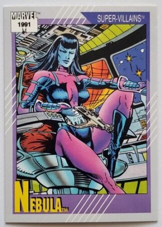 Nebula Marvel 1991 "Super Villains" Card #78