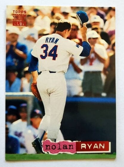 Nolan Ryan Topps Stadium Club 1994 MLB Card #34