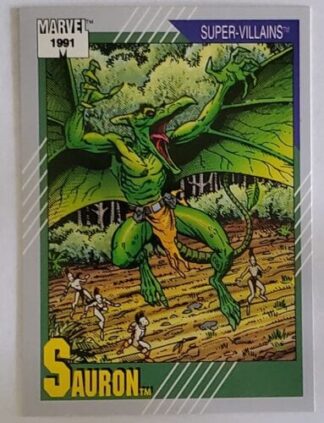 Sauron Marvel 1991 "Super Villains" Card #71