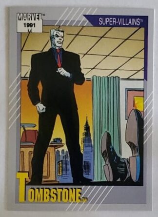 Tombstone Marvel 1991 "Super Villains"
