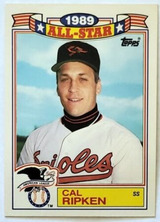 Cal Ripken Topps 1989 "All-Star" MLB Trading Card #16 of 22