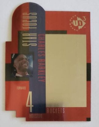 Charles Barkley "Diecut" Upper Deck UD3 1997 NBA Card #27