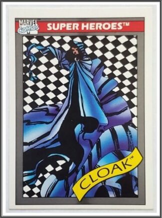 Cloak Marvel Comics Cards 1990 "Super-Heroes" Card #50