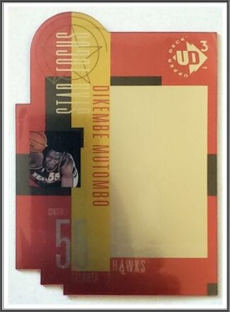 Dikembe Mutombo Upper Deck UD3 1997 NBA Card #28