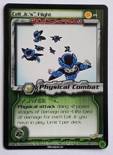 Dragonball Z Trading Card #P1 Cell Jr's Flight