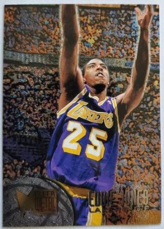 Eddie Jones Fleer Metal 1995 NBA Sports Trading Card #54