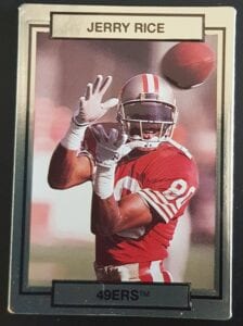 Jerry Rice Action Packed 1990 NFL Card #248